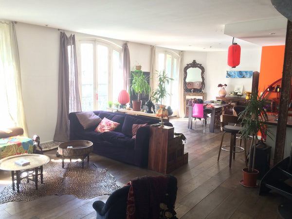 Très beau duplex meublé et équipé de 90m². SDB, grande chambre. Charme de l’anci Paris, France Appartement duplex 18ème Entire rental unit vacation rental 3545734