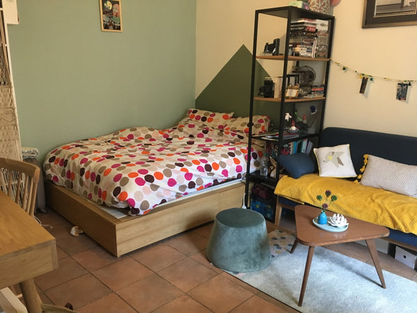 Petit studio de 20m2 situé à proximité du cimetière du Père Lachaise, métro Alex Saint-Ouen, France Petit studio mignon au métro Alexandre Dumas Entire rental unit vacation rental 28774007