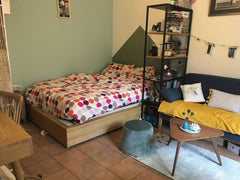 Petit studio de 20m2 situé à proximité du cimetière du Père Lachaise, métro Alex Saint-Ouen, France Petit studio mignon au métro Alexandre Dumas Entire rental unit vacation rental 28774007