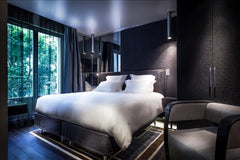 A mix of moods, colors and textures is what characterizes Olivier Lapidus' Elega  Elegant & Stylish Room near Trocadero Room in boutique hotel vacation rental 28422028