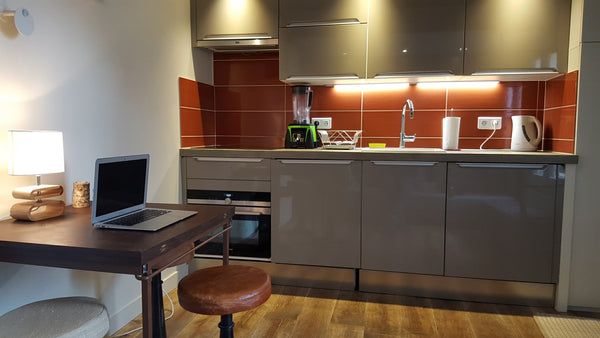 Modern loft 6th floor with ELEVATOR. Quiet. West view from window. Hyper-fast Wi Seattle, WA Modern Loft in real Paris near Faubourg St. Denis Entire rental unit vacation rental 22514368