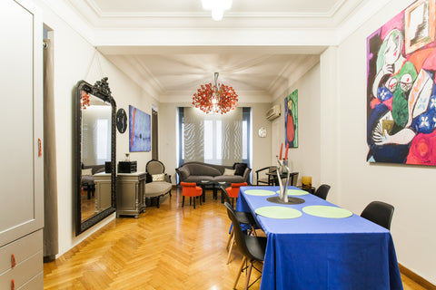 Art apartment 130 sq. m. in the heart of the best and safe area in the center of Athens, Attica, Greece Αrt apartment 130 sq m.in heart of Kolonaki.Athens Entire rental unit vacation rental 20964884