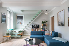 Lys og rumlig lejlighed i 2 plan - stue og 1. sal - med udgang til egen lille ha Frederiksberg, Denmark 2 plans lejlighed med udgang til egen have. Entire rental unit vacation rental 17904675