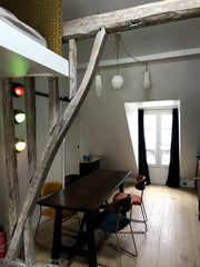 The flat has been fully renovated by an architect in 2021. It is under the roof  Paris, France Cosy Studio, loft style in nice neighborhood Entire rental unit vacation rental 16022524