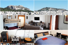 The apartment is between the hills of Strefi and Lycabettus very close to the Ex Athens, Attica, Greece Exarchia Unique Penthhouse with Fiber 100Mbps WiFi Entire condo vacation rental 19177785