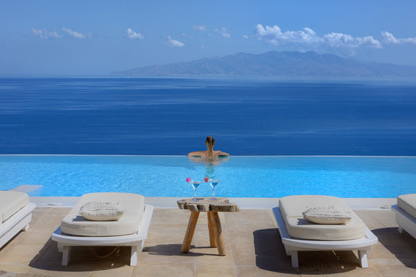Ultimate Mykonos villas experience. 2 Villas entirely renovated with exceptional Greece Lia Villas Mykonos PRIVATE & HEATED INFINITY POOL Entire villa vacation rental 19875206
