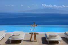 Ultimate Mykonos villas experience. 2 Villas entirely renovated with exceptional Greece Lia Villas Mykonos PRIVATE & HEATED INFINITY POOL Entire villa vacation rental 19875206