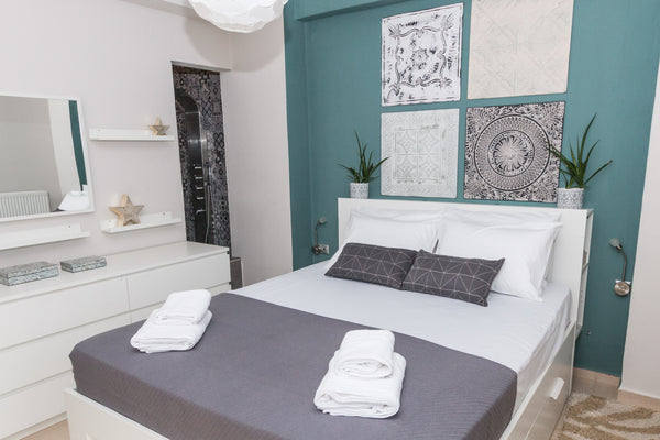 New, sunny spacious house 130sqm, in a quiet area of the west side of the town.  Chania, Greece Elizabeth cozy home close to the beach with 2bikes Entire home vacation rental 31842997