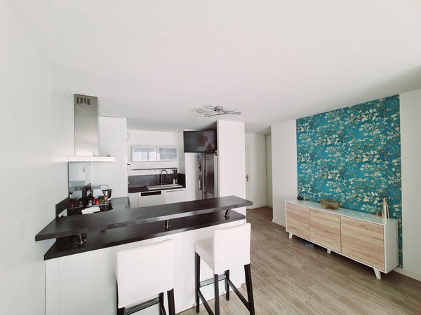 Appartement de 65m2<br /><br />1 chambre lit double 140x190 (matelas Simba)<br / Floirac, France Domaine du Ruisseau 