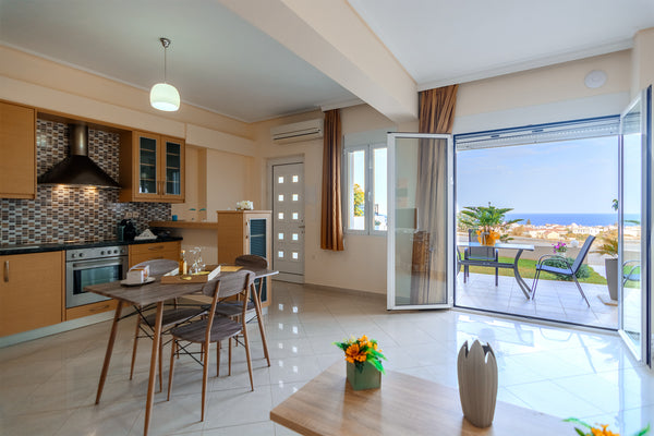Ground floor apartment with garden and sea views.<br />My place is suitable for  Chania, Greece Aristea Apt 2 Entire rental unit vacation rental 13270765