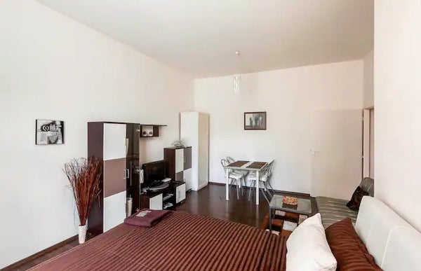 This apartment has only one of two possible bedrooms available to use<br />(the  Prague, Czechia One-bedroom  apartment  Klimentska street Entire condo vacation rental 31482850