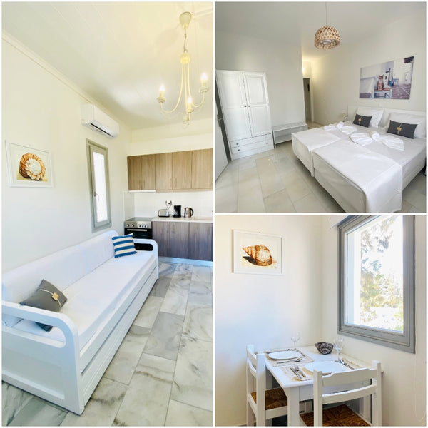 We offer a modern, just renovated and comfortable one bedroom apartment in the h Greece Heart of Paros Apartments - Gata Apartment Entire rental unit vacation rental 43467055