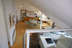 Große, offen gestaltete Dachgeschosswohnung 140 m2 plus 40 m2 Gallerie. Ein Schl  Wien große Dachwohnung mitTerrasse und Aussicht Entire rental unit vacation rental 25476859