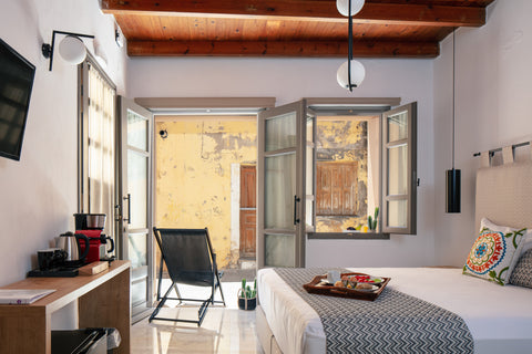 Agapi means love in Greek. The distinctive suite Agapi owes its name to the love Rethimnon, Greece Gateway Suites - Agapi Room in hotel vacation rental 663395262844226424