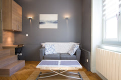 Studio for 2 people, perfectly designed by an architect, located in the 3rd dist Lyon, France Well equipped studio for 2 - Near Lyon center Entire rental unit vacation rental 38432404
