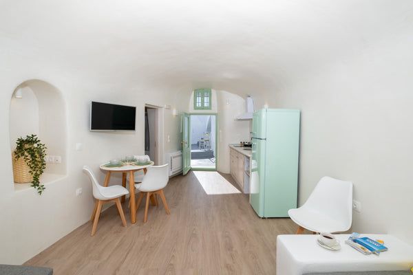 Situated in the traditional village of Pyrgos Kallistis, the heart of Santorini  Athens, Greece White Orchid Cave House Entire rental unit vacation rental 35281564