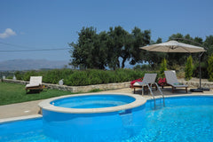 What i love most about this space is the pool and its panoramic views..<br /><br Chania, Greece villa nimertis with private pool Entire home vacation rental 3436615