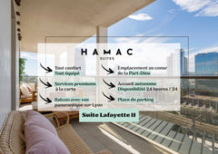 Découvrez ce superbe logement situé dans le 3ème arrondissement de Lyon, proche  Lyon, France Hamac Suites - Suite Lafayette 2 - Haut standing Entire rental unit vacation rental 740370314973795849
