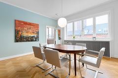 Centralt på Frederiksberg ved Sankt Jørgens Sø og Det ny Teater.  167 lyse, tota Copenhagen, Denmark Ekstraordinær 167 m2 lejlighed m/elevator og altan Entire condo vacation rental 43721383