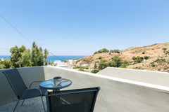 At the center of the famous resort , Panormos, and only 200 metres from the loca  Lovely apartment for 2 persons, Panormo center Entire rental unit vacation rental 654384445495154063