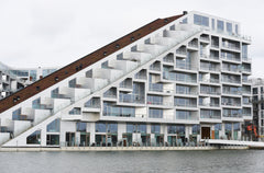Cozy room for two situated in 8House designed by Bjarke Ingels Group, which over Copenhagen, Denmark A cozy room at the 8-House near a metro Private room in rental unit vacation rental 31649106