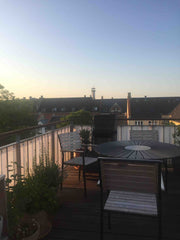 The apartment is beautyfull and bright on the top floor of a nice old buiding. I Frederiksberg, Denmark Private rooftop terasse at Frederiksberg Entire rental unit vacation rental 39519552