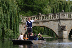 Punting Tour in Cambridge  Private Tours and Travel Guide Europe London CITY Cambridge Destination Tour Europe London CITY Cambridge