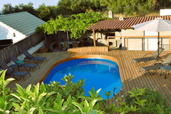 Let yourself be enchanted by the greenery of the garden and the surroundings, bu Rethimnon, Greece Villa Verde Blue with a private pool in Crete Entire villa vacation rental 658479114025102974