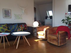Our 120m2 is situated in Belleville, the most trendy neightbourhood of Paris.<br Paris, France Family loft / Breast taking view Entire loft vacation rental 18033336