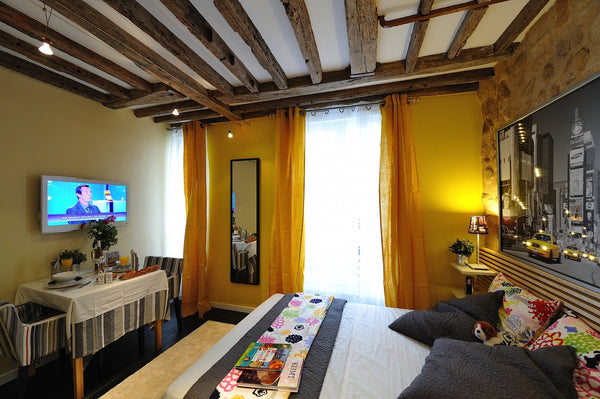 Located in a private residence in the heart of Paris nearby many museums, shops  Paris, France RARE - Gorgeous Apartment in the Haut-Marais! Entire rental unit vacation rental 21609866