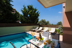 Hosting up to 10 guests and featuring a private pool and amazing views over the  Crete, Greece Two Bedroom& Three Bedroom Villa with Private Pool Entire rental unit vacation rental 48706543