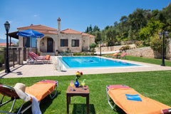 Armon-Iris Estate is a combination of two luxury villas located in Polemarchi vi Chania, Greece Armon-Iris Estate: Seaview, Private Pool, Garden Entire villa vacation rental 30575717