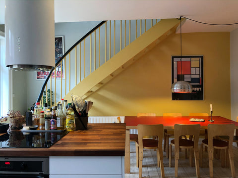 A bright apartment in two stories centrally located in a quiet, but charming inn Copenhagen, Denmark Bright two story apartment with central location Entire rental unit vacation rental 39460463