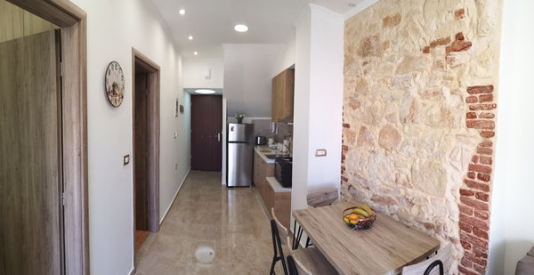 Fully renovated ground floor apartment, air conditioning, only 2 minutes awayfro Chania, Greece Stone Luxury Apartment Entire rental unit vacation rental 44390897