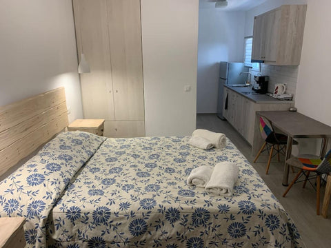 Brand new apartment just over Mykonos town, at walking distance to one of the mo Civitavecchia, Italy SUN STUDIO 2 -  CLOSE TO 180 ° SUNSET BAR Entire home vacation rental 39914833