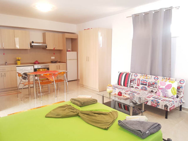 Our cosy and always clean studio is located in the centre of Afandu. Is a comfor Rhodes, Greece Cozy studio Eleni Entire rental unit vacation rental 17913968