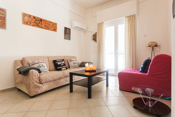 The apartment is located in a quiet neighborhood 200m from St. Nicolas metro sta Athens, Greece Comfort Quitness Accessibility in Athens Downtown Entire rental unit vacation rental 15007626