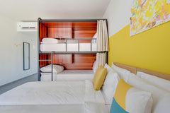 Selina Athens is located in the north of the historical city center of Athens. T PA Selina Athens Theatrou - Family Room Room in hotel vacation rental 43942069