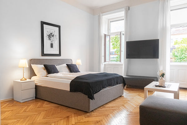 Das geräumige 45 m² Apartment ist eine großartige Option für reisende Freunde un  Beautiful 1BR Apt. Vienna AKH - Ideal for Longstay Entire rental unit vacation rental 660533678082364324