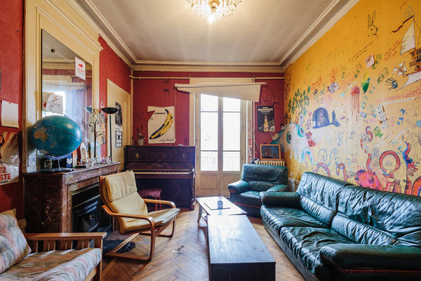C'est un joli chambre de 15 m² dans une colocation très sympa et vivante! 2 minu Lyon, France Chambre Brotteaux Parc Tête D'Or Private room in rental unit vacation rental 9134755
