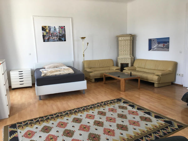 The flat is located in the heart of Vienna, on the corner of Heinestraße and Pra  Spacious Room in the Heart of Vienna 1 Private room in rental unit vacation rental 36558271