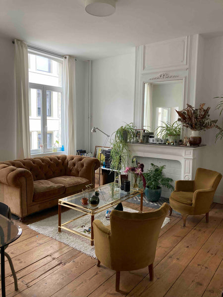 Appartement décoré avec soin composé d’un salon, d’une chambre à coucher et d’un Brussels, Belgium Elegant flat with terrace in Ixelles Entire rental unit vacation rental 52148960