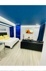 A brand new (redesigned on 06/2021) stylish studio apartment (35m2) with private GR Abelokipi Apartment with Yard&Private Parking Entire rental unit vacation rental 50369590