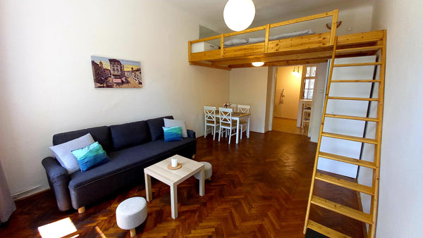 Cozy apartment for up to 4 people near the metro Andel. The center of Prague and  Apartment 10 in a loggia house Prague - Plzeňská Entire condo vacation rental 642701810269499797