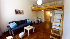 Cozy apartment for up to 4 people near the metro Andel. The center of Prague and  Apartment 10 in a loggia house Prague - Plzeňská Entire condo vacation rental 642701810269499797