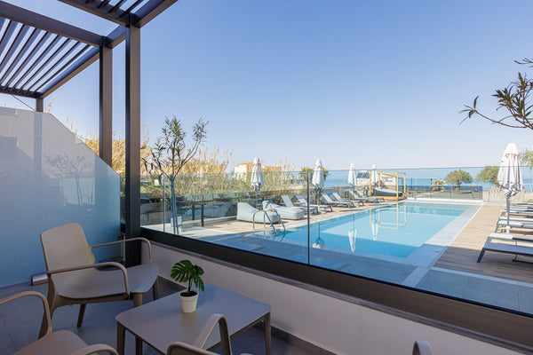 Eleven Boutique Suites is a beachfront and sophisticated hotel that offers a com Rethimnon, Greece Eleven - Suite Sea View - Accessible Room Room in hotel vacation rental 47298824