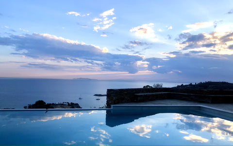 Enjoy the most heavenly sunsets of the Aegean from the infinity pool of our luxu Athens, Greece Villa Petra- Luxury Cycladic Villa in Koundouros Entire villa vacation rental 669171362144842719