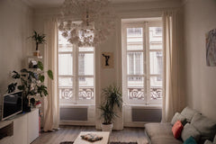 Nous proposons 1 chambre en location dans un grand appartement élégant de 100m2  Lyon, France 1 chambre dans superbe appartement Lyon Centre Private room in rental unit vacation rental 53505576