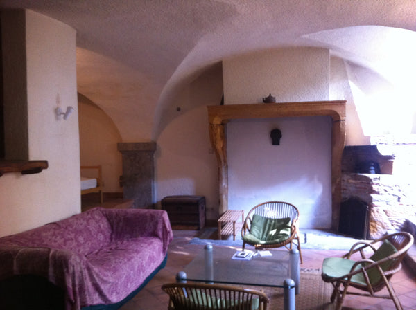 Avec 55 m2  il offre un volume confortable sous une très belle voûte ancienne, a Lyon, France Grand studio central Entire rental unit vacation rental 29754877