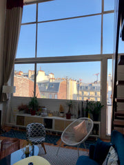 Very charming duplex apartment with Eiffel Tower view in the middle of Paris (10 Paris, France Charming duplex apartment with Eiffel t. view 42m2 Entire rental unit vacation rental 20020595